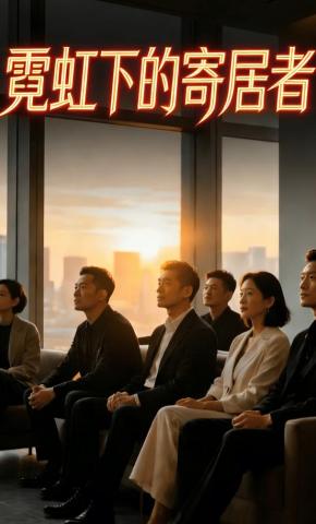 短剧《霓虹下的寄居者》海报