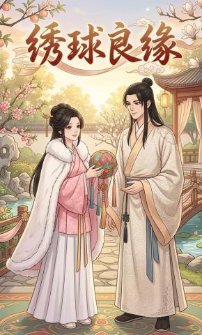 短剧《绣球良缘》海报