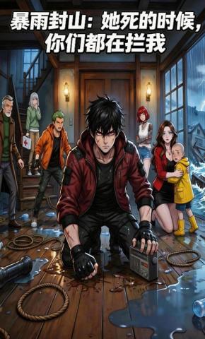 短剧《暴雨封山，她死的时候，你们都在拦我》海报