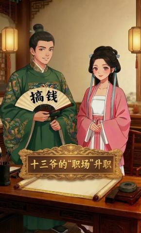 短剧《十三爷的“职场”升职》海报