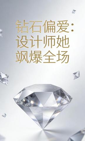 短剧《钻石偏爱：设计师她飒爆全场》海报