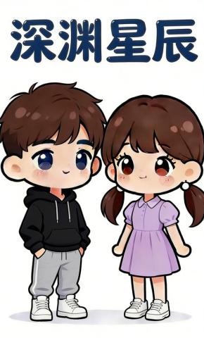 短剧《深渊星辰》海报