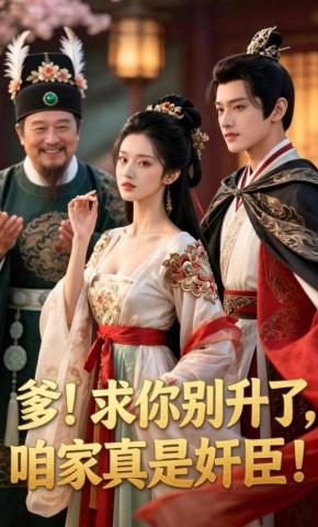 短剧《爹！求你别升了，咱家真是奸臣！》海报