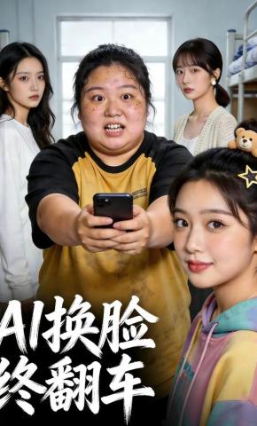 短剧《AI换脸终翻车》海报