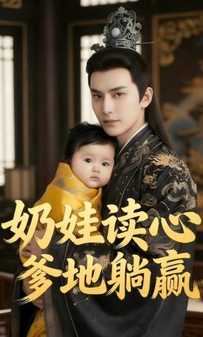 短剧《奶娃读心，爹地躺赢》海报