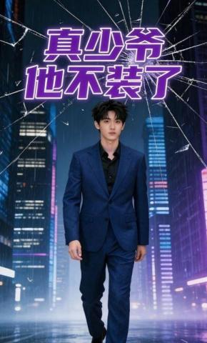 短剧《真少爷他不装了》海报