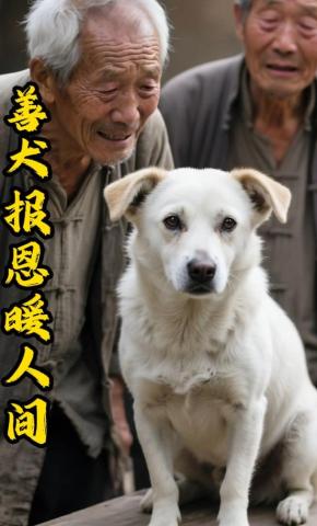 短剧《善犬报恩暖人间》海报