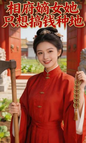 短剧《相府嫡女她只想搞钱种地》海报