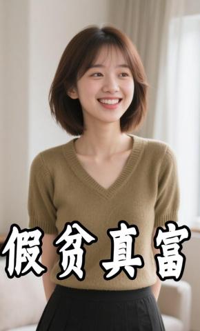 短剧《假贫真富》海报