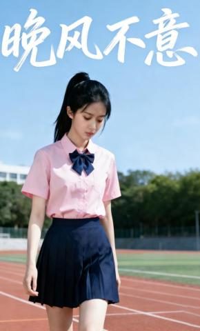 短剧《晚风不意》海报