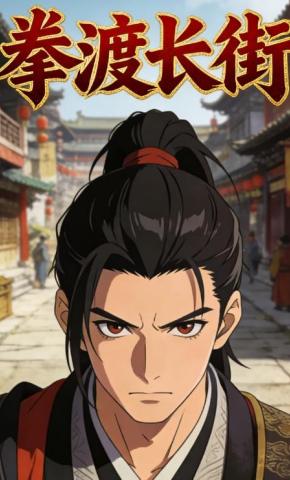 短剧《拳渡长街》海报