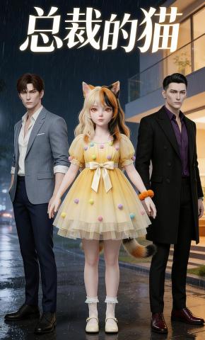 短剧《总裁的猫咪》海报