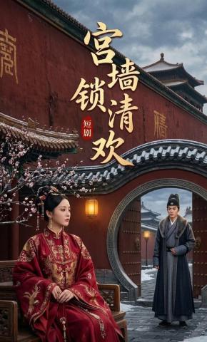 短剧《宫墙锁清欢》海报