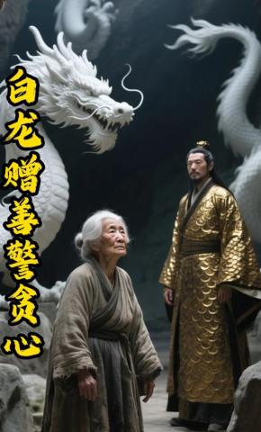 短剧《白龙赠善警贪心》海报