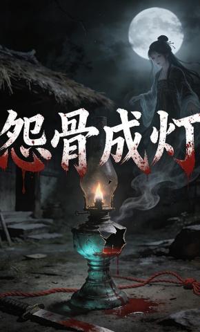 短剧《怨骨成灯》海报