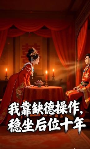 短剧《我靠缺德操作，稳坐后位十年》海报