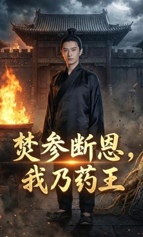 短剧《焚参断恩，我乃药王》海报