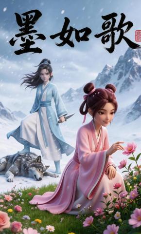 短剧《墨如歌》海报