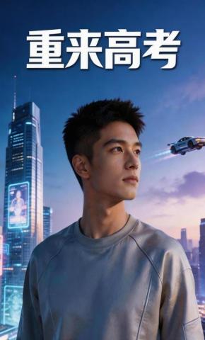 短剧《重来高考》海报