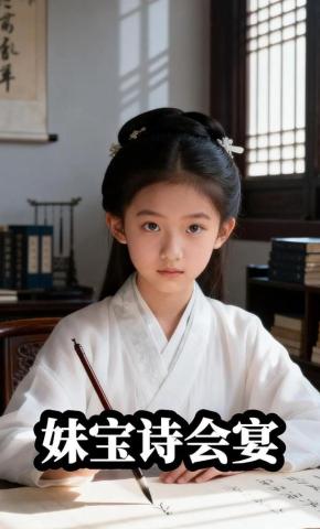 短剧《妹宝诗会宴》海报