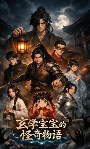 短剧《玄学宝宝的怪奇物语》海报