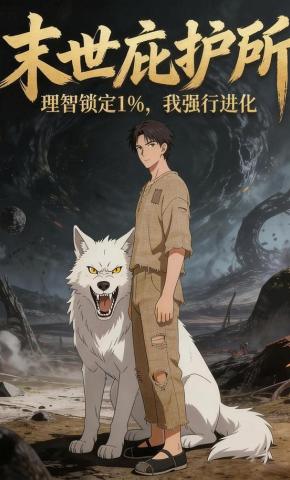 短剧《末世庇护所：理智锁定1%，我强行进化》海报