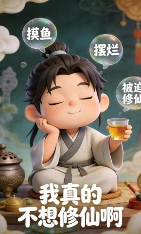 短剧《我真的不想修仙啊》海报