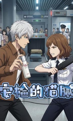 短剧《安检的猫腻》海报
