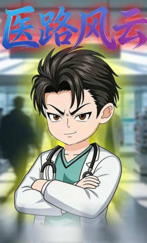 短剧《医路风云》海报
