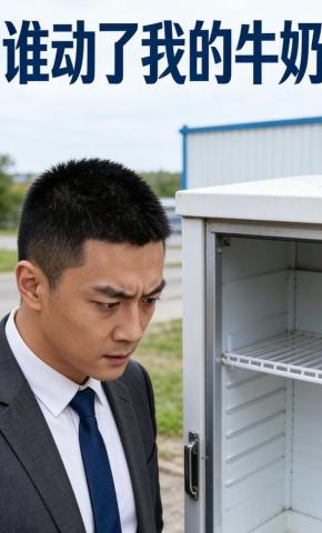 短剧《谁动了我的牛奶》海报