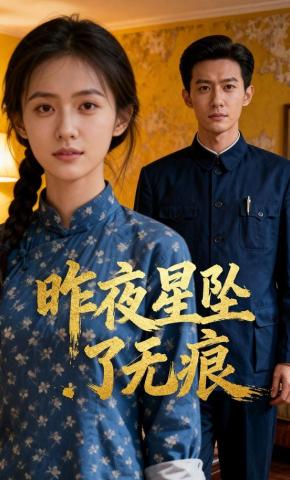 短剧《昨夜星坠了无痕》海报