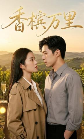 短剧《香槟万里》海报