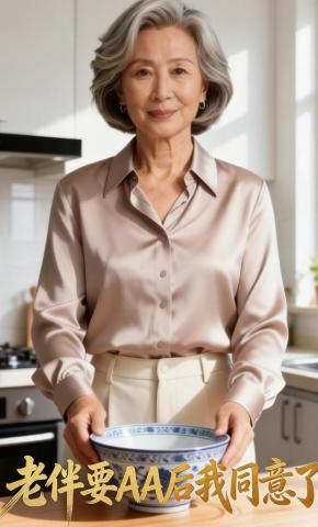 短剧《老伴要AA后我同意了》海报