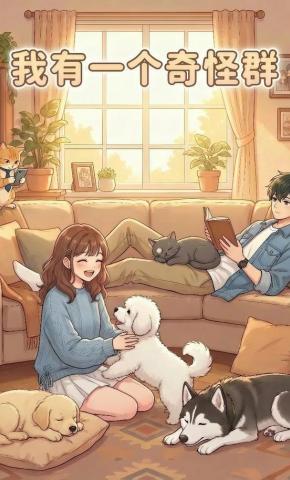 短剧《我有一个奇怪群》海报