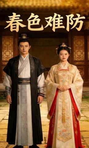 短剧《春色难防》海报