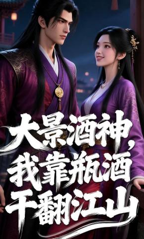 短剧《大景酒神，我靠瓶酒干翻江山》海报