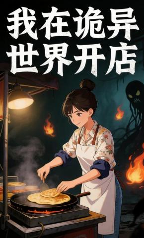 短剧《我在诡异世界开店》海报