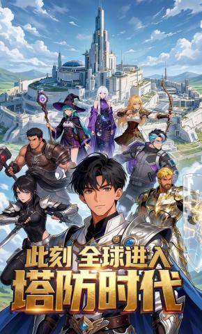 短剧《此刻，全球进入塔防时代》海报