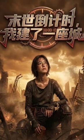 短剧《末世倒计时，我建了一座城》海报