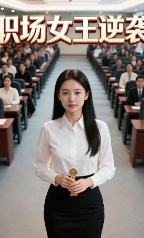 短剧《职场女王逆袭》海报