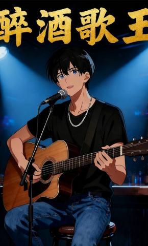 短剧《醉酒歌王》海报