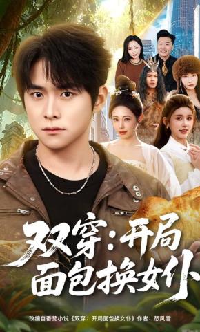 短剧《双穿：开局面包换女仆》海报