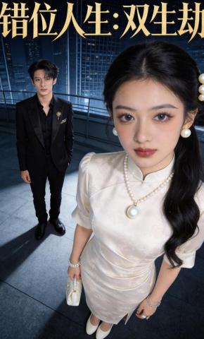 短剧《错位人生：双生劫》海报