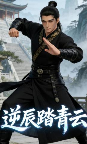 短剧《逆辰踏青云》海报