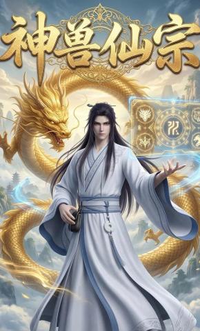 短剧《神兽仙宗》海报