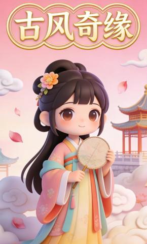 短剧《古风奇缘》海报