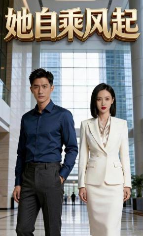 短剧《她自乘风起》海报