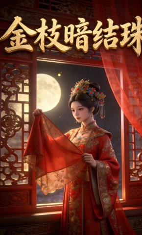 短剧《金枝暗结珠》海报