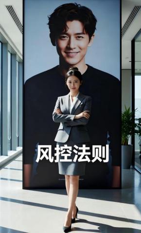 短剧《风控法则》海报