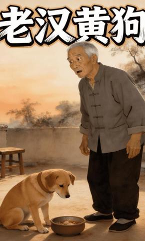 短剧《老汉黄狗》海报